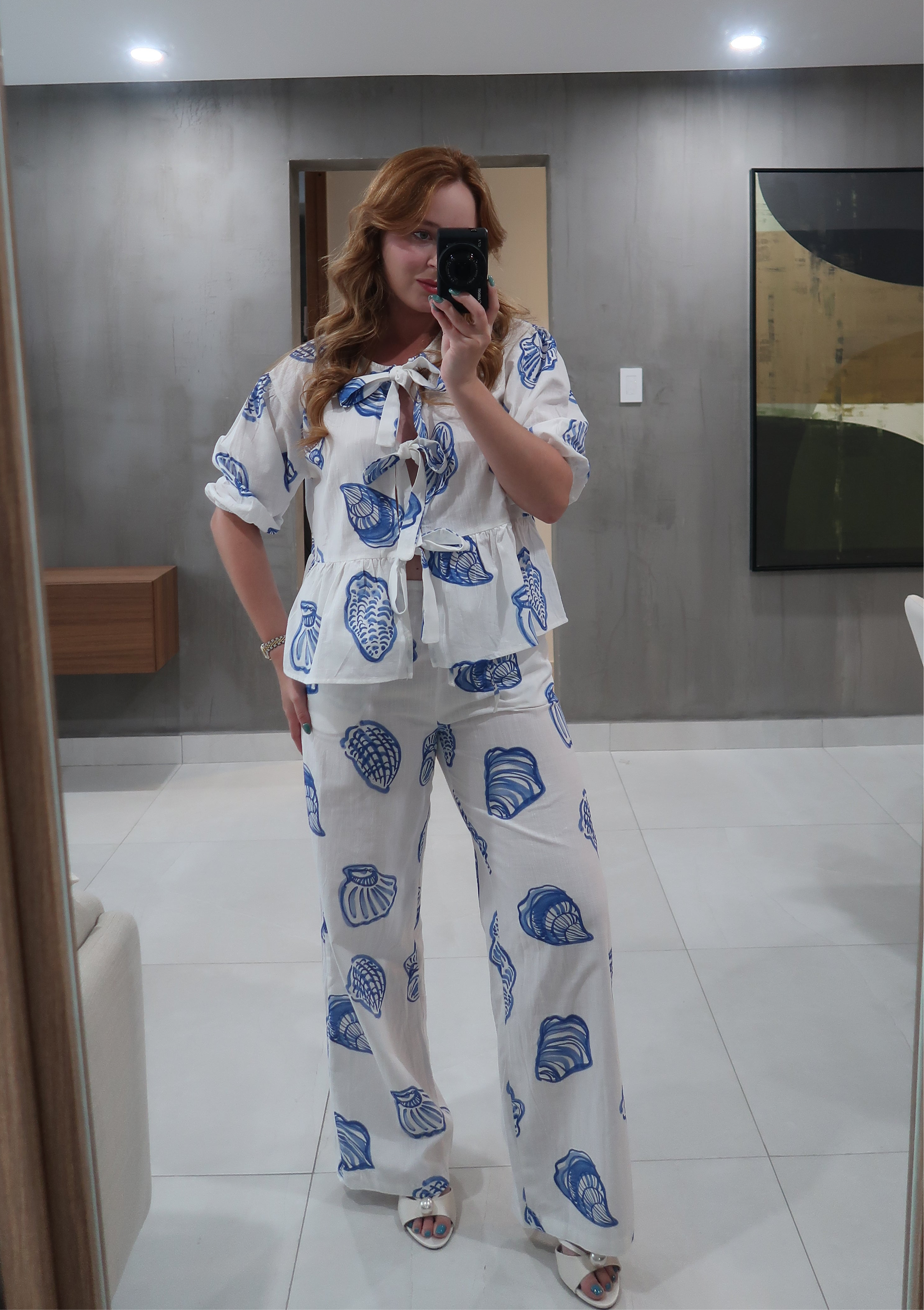 Shellona Pants Set